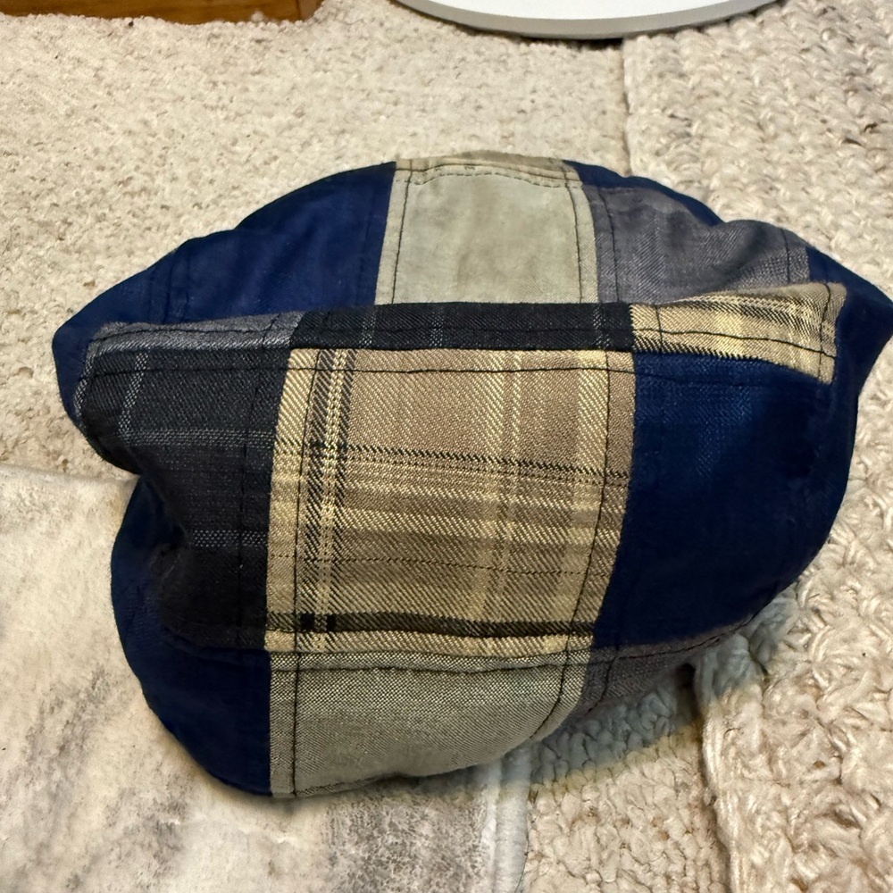 Patchwork Plaid Men's Hat